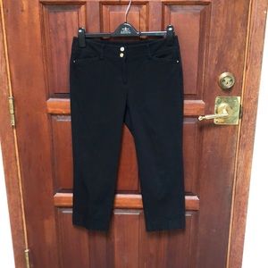 White House Black Market - Black Capri Pants